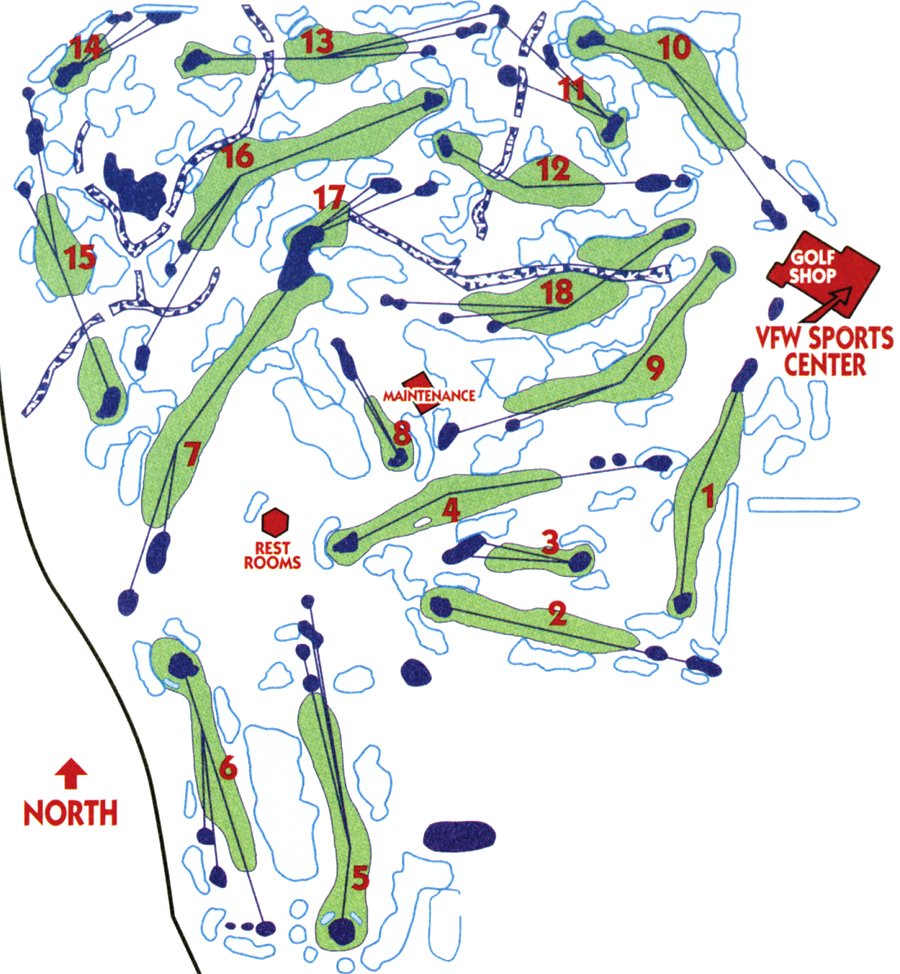 Pebble Creek Golf Course, Bismarck, North Dakota Golf course