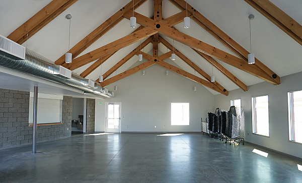 Interior photo of Farwest Rotary Community Center