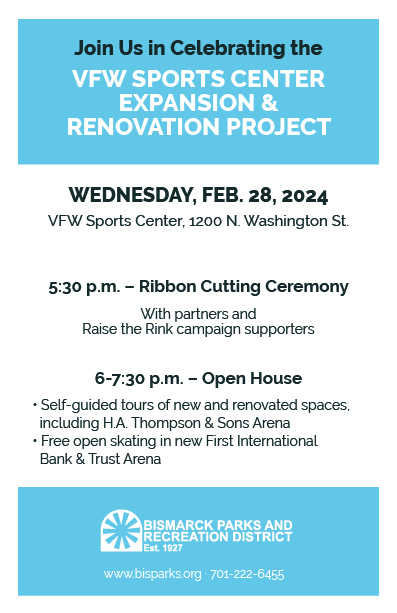 VFW Sports Center Expansion & Renovation Project invitation