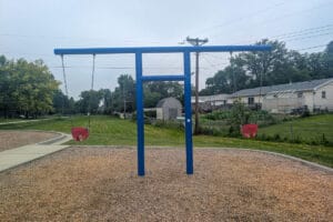 swing set at Marian Park