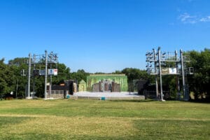 stage at Sleepy Hollow Park