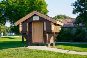 stabbur at Sons of Norway Park