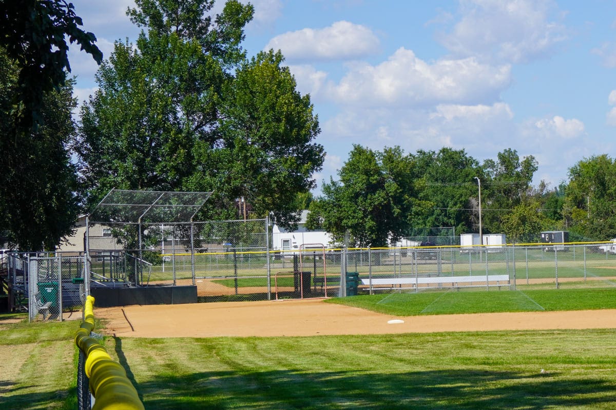 baseball field at Tatley-Eagles Park