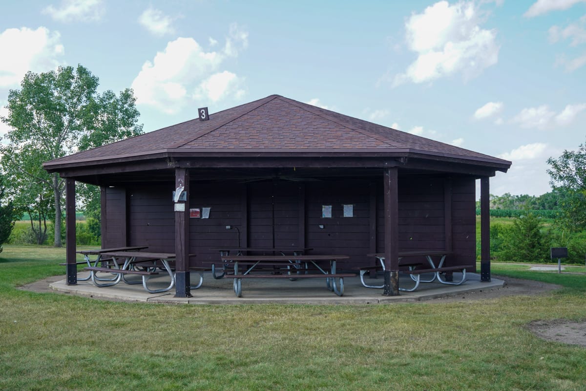 McDowell Dam Recreation Area Shelter 3