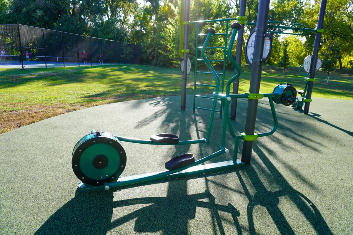 elliptical machine at Sertoma Park FitLot