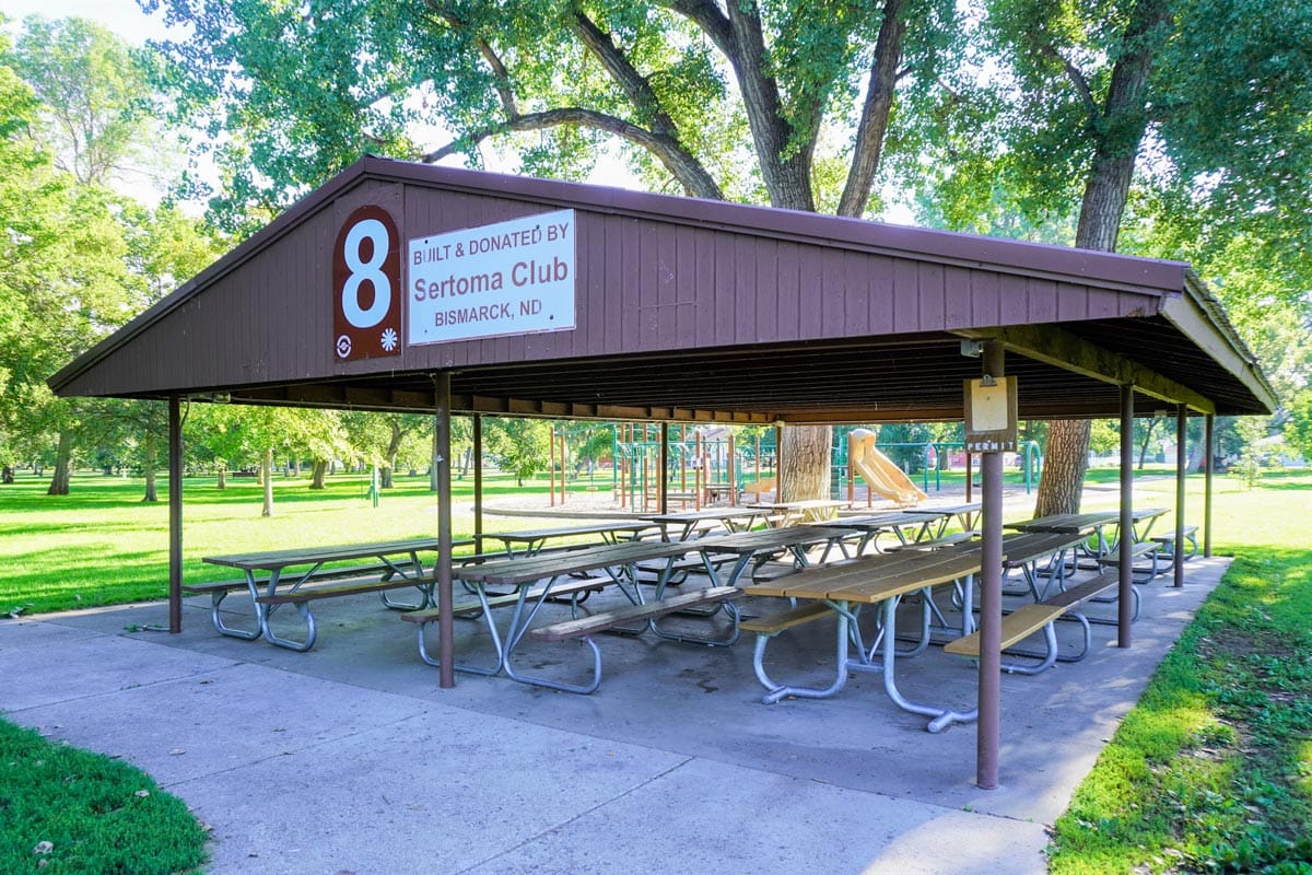 Sertoma Park shelter 8