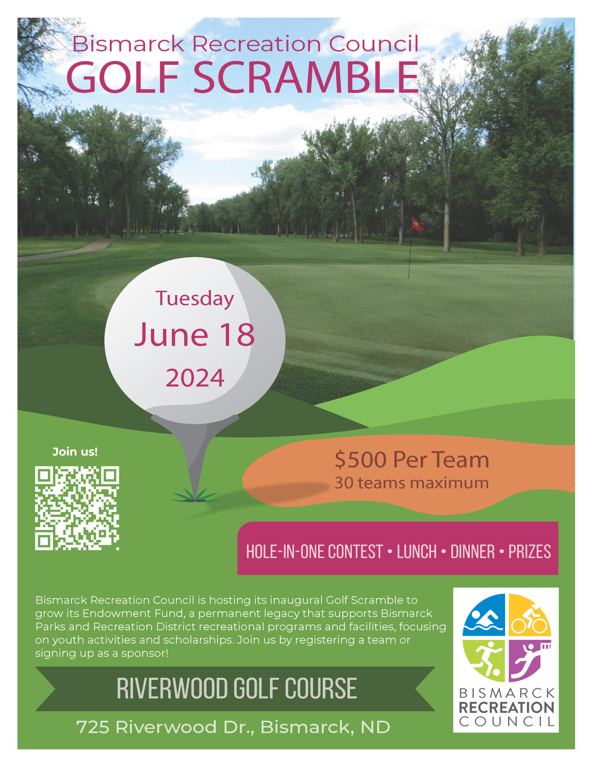 BRC Golf Scramble Bismarck Parks & Recreation