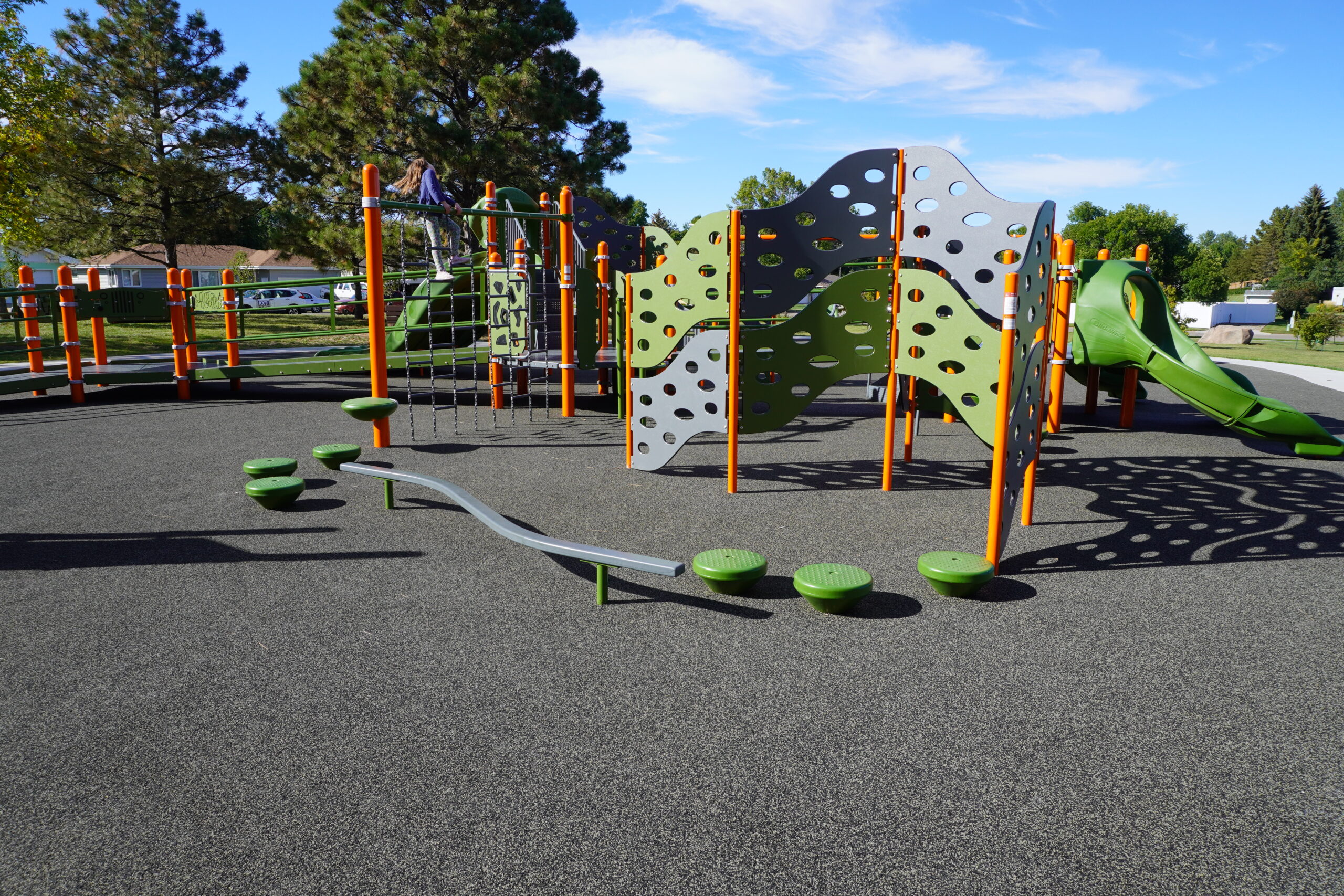 playground equipment at North Central Park
