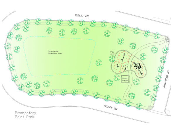 Map of Promontory Point Park